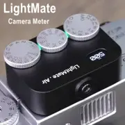 LightMate AirPro Photography Camera Light Meter 3-Dials Cold Shoe Shutter Speed