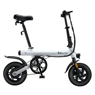 【4%點數】Baicycle 小白電動自行車S1 免運 小米有品 電動車 折疊腳踏車 代步車【coni shop】【限定樂天APP下單】