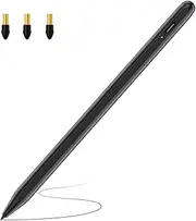 Stylus Pen for iPad 2025-2018, Palm Rejection & Fast Charge, Pencil for Apple iPad A16 11th/10th/9th-6th Gen, Air M2 M3 11"/ 13 inch/5th-3rd Gen, Pro M4 11"/13"/12.9", Mini A17 Pro/6th/5th Gen