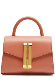 Demellier The Nano Montreal Leather Cross-body bag - Peach ONE SIZE