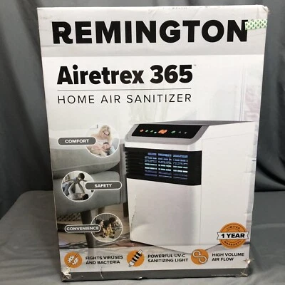 Remington - Airetrex 365 Home Air Purifier Sanitizer with UV-C Technology