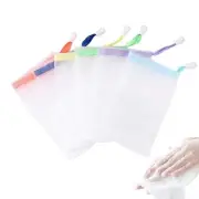 6 PCS Exfoliating Mesh Soap Saver Pouch Bag Sack, Face Cleansing Foaming Nets...
