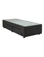 [Sealy] Space Saver Left Hand 2 Drawer Base Graphite