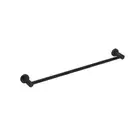 MECCA SINGLE TOWEL RAIL 600MM Matte Black