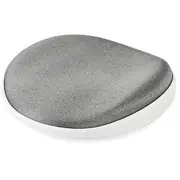 StarTech.com Wrist Rest - Ergonomic Desk Wrist Pad - Sliding Wrist Rest for Mouse - Silver Fabric - Office Wrist Support (ROLWRS