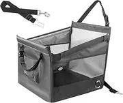 Car Seat for Dogs - Car Travel Seat for Dogs,Breathable Auto Backpack Puppy Bed, Multifunctional Waterproof Booster Carseat for Kittens