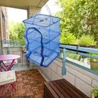 Mesh Hanging Dryer Rack Vegetable Dryer Hanging Mesh Clothes Drying Rack
