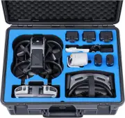 Lykus Titan AT110 Waterproof Hard Case for DJI Avata, Goggles 2, and FPV Remo...