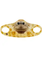 Giraffe Print Kids Fabric Costume Mask