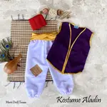 阿拉丁的衣服迪士尼角色扮演服裝兒童生日成人