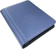 900 Pockets Card Binder Sleeves With Zipper, Double Sided Pockets Card Holder Carry Card Case For Basketball, PKM Baseball, Soccer, Rugby And More Card Storage (Color : Liene blue)