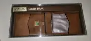 Rare Vintage Burlington Northern Amity Billfold With Box