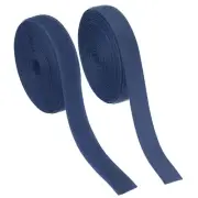 Sew on Hook and Loop Tape, 3/4 Inch Nylon Fastener Strips 5 Yards (Dark Blue)