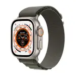 APPLE WATCH ULTRA (GPS + CELLULAR), 49MM 鈦金屬錶殼；綠色高山錶環