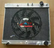 For 2000-2006 Toyota Echo Scion xA xB 1.5L 2005 2004 03 02 Aluminum Radiator+FAN (for: Toyota)