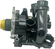 Water Pump Thermostat Assembly Compatible With VW Passat GTI Tiguan Jetta 1.8 2.0 EA888 Gen2 06H121026DN 06H121026CQ 06H121026AG