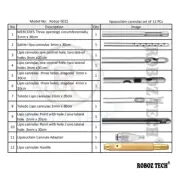 RTS Liposuction cannulas set of 12 Piece Made in German Stainless Steel Material