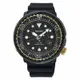 SEIKO PROSPEX太陽能橡膠錶帶200米潛水錶46mm(黑X金）_ SNE498P1_V147-0BB0SD