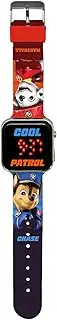[Kids Licensing] Fitness Watch PW20003, Paw Patrol Red, Strap.