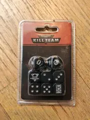 Kill Team Deathwatch Dice Set Warhammer 40K D6 D10 OOP NEW