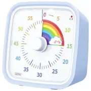 60 Minute Visual with Protective Case, Rainbow Disk , Silent2985