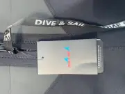 Unisex Dive&Sail Black & Purple Shorty Wetsuit X Small