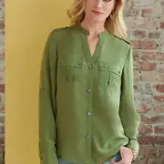 ChicStitch Misses' Top Kit: Multicolor Sewing Patterns (Sizes 16-24) - Code B685