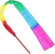 GOOHOCHY Artistic Dance Gymnastics Ribbon Fitness Gymnastics Streamer Reusable Material for Daily Professional Use