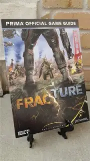 Fracture Video Game Strategy Guide Xbox 360 PS3 NEW