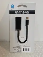 Onn Mini Display Port to HDMI Adapter - NEW FACTORY SEALED!!