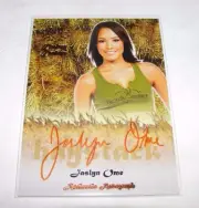 2015 Benchwarmer JASLYN OME Daizy Dukez #26 HAYSTACK Orange Foil Auto PLAYBOY