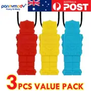 3PCS Robot Sensory Chew Necklace Oral Motor for Boys Girls SPD ADHD Autism Gift