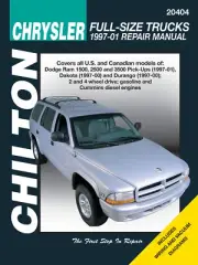 Chrysler/Dodge Full size trucks 1997-2001 Chilton Shop repair service Manual