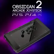 QANBA Q7 Obsidian 2 Wired Joystick Arcade Fighting Stick for PS5/PS4/PC