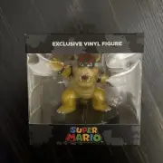 Super Mario Bros Bowser Koopa Exclusive Vinyl Figure 4” CultureFly Nintendo 2023