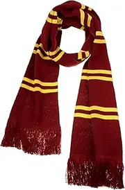 [VIVIAN & VINCENT] Fall Winter Soft Striped Scarf for Women Men Boys Girls Halloween Wizard Costume