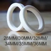 Sponge Rings 1 Pair Bike Bicycle Cycling Foam Supplies Tools White Components