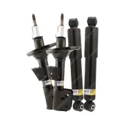 Front + Rear Webco Shock Absorbers for Nissan Qashqai J11 1.6 2.0 SUV 14-on