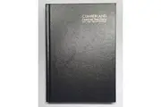 2025-2026 Financial Year Diary Cumberland Casebound A5 Day to Page Black 51CFY2526