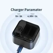 ABS Battery Fast Charging Box Charger Accessories for Insta360 Ace Pro/Ace Part
