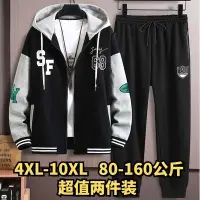 在飛比找Yahoo奇摩拍賣-7-11運費0元優惠優惠-（尤衣庫）4XL-10XL 大尺碼套裝 加大尺碼休閒套裝 大