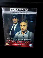 THE STING FULLSLIP Zavvi 4k UHD BluRay SteelBook