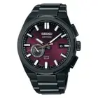 Seiko Astron GPS Solar 42mm Purple Dial Black Titanium Watch SSJ029