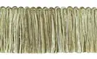 18 Yard Value Pack/Light Brown, Ivory, Sandstone Beige/2" Brush Fringe Trim/Capp