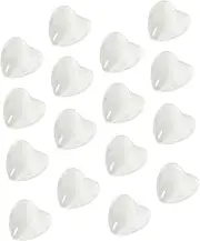 LOORGVEL 100Pcs Clear Glass Nail Color Display Stand Creative Nail Polish Color Chart for Manicure and Nail Art for Salons and Home Use Nail Color Showcase