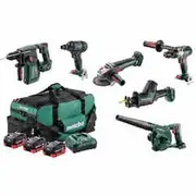 METABO 18V Brushless 5 Piece 3 x 5.50AH Combo Kit AU68601150