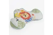 Taf Toys Tummy Time Cushion with Detachable Toys Support for Newborn Up, Develops Muscles for Crawling Montessori Sensory Crawling Toy for Infant Newborn Toddler Tummy Time Toys 0-6 Months Babies