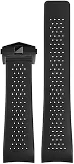 [Asackbper] Natural Rubber Watchband Fit for TAG HEUER GRAND CARRERA wristband Waterproof Sport Strap Soft Silicone Watch Bracelet 22mm 24mm