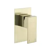 Decaura Square Brushed Gold Shower Mixer Tap Bathroom Tap Wall Mount Tapware