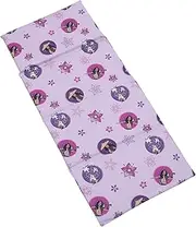 Disney Raya & The Last Dragon Mythic Pop with Ongis Lavender, Purple, & Magenta Flowers Preschool Nap Pad Sheet, Lavender, Purple, Magenta, Tan